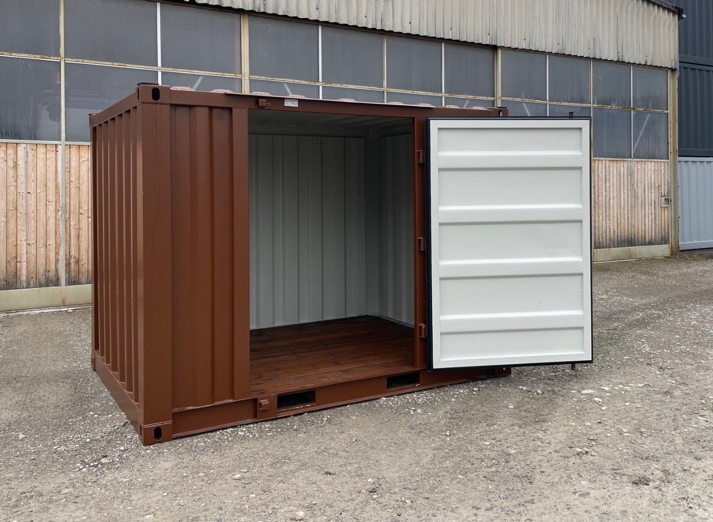 Conteneur de stockage 9 pieds avec porte latérale – Image 9