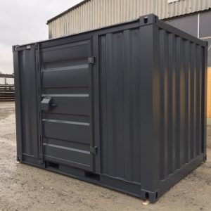 Conteneur de stockage 9 pieds avec porte latérale