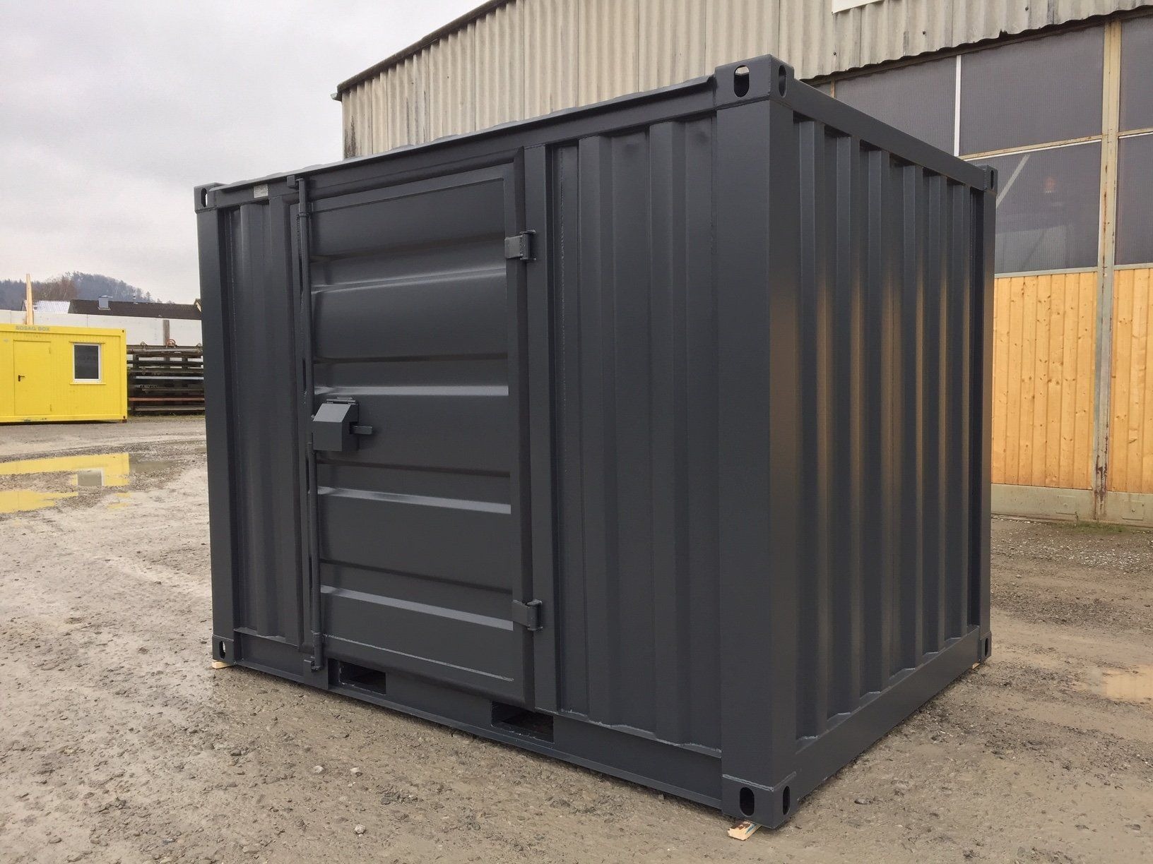 Conteneur de stockage 9 pieds avec porte latérale