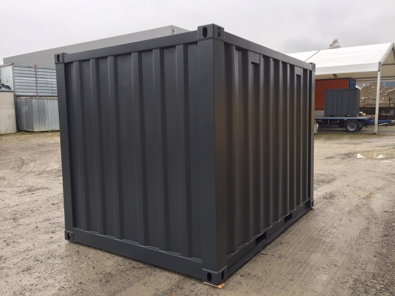 Conteneur de stockage 9 pieds avec porte latérale – Image 4