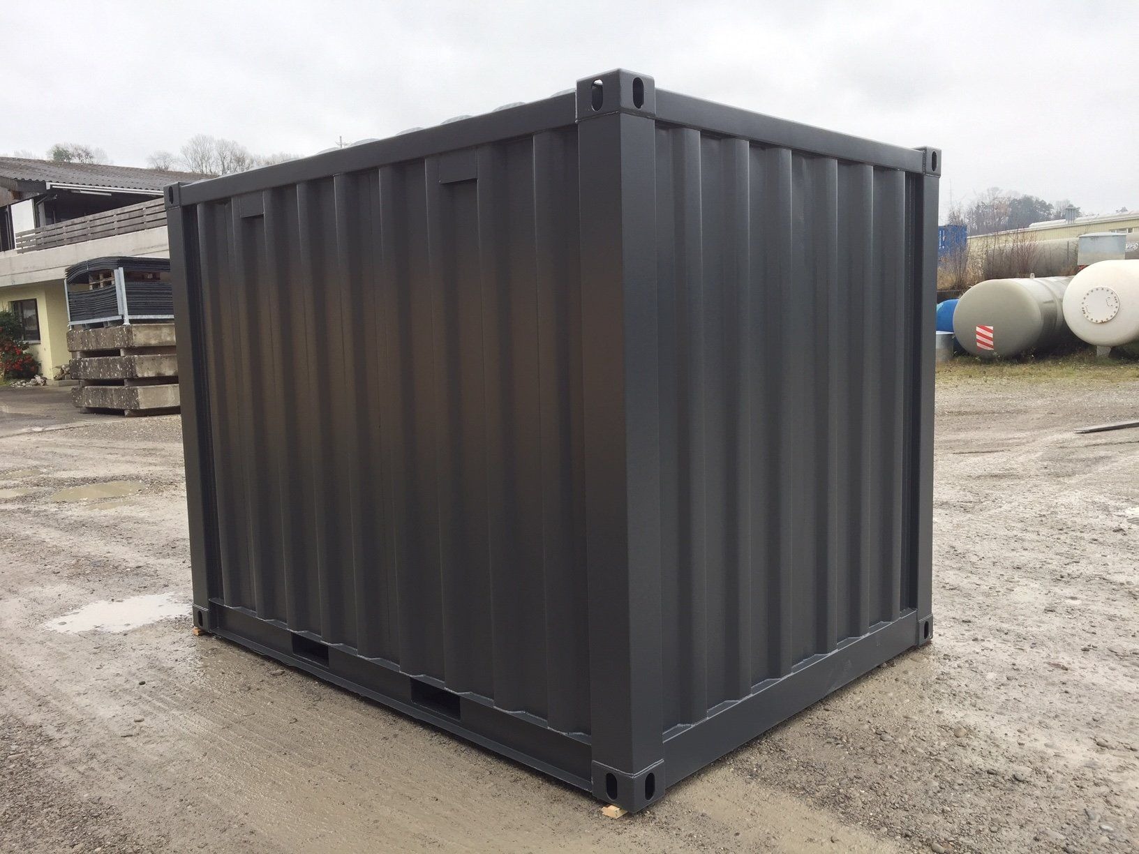 Conteneur de stockage 9 pieds avec porte latérale – Image 3