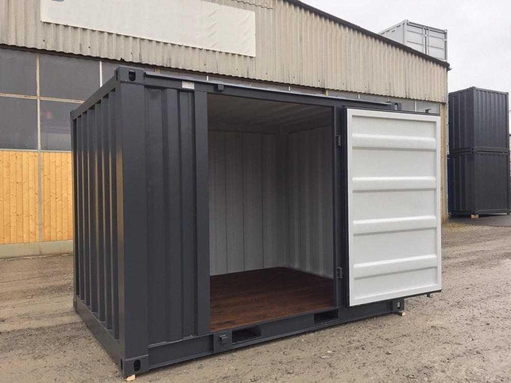 Conteneur de stockage 9 pieds avec porte latérale – Image 2
